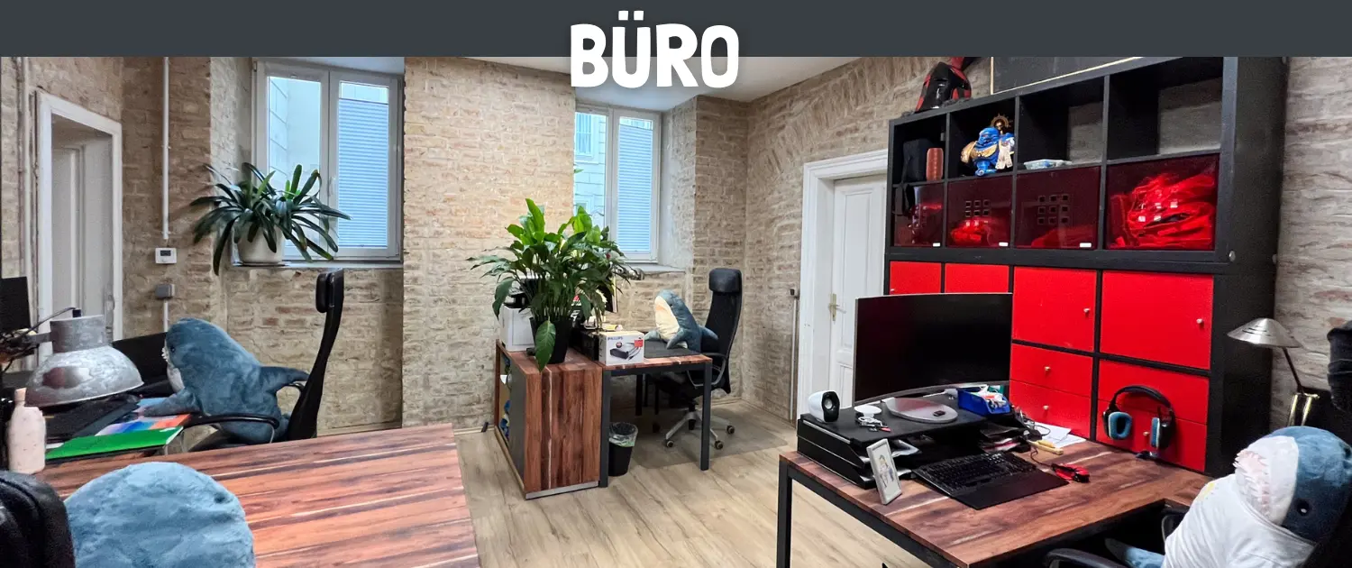 Shark Büro 2 Coworking-Space in Wien in der VisionenWerkstatt!
